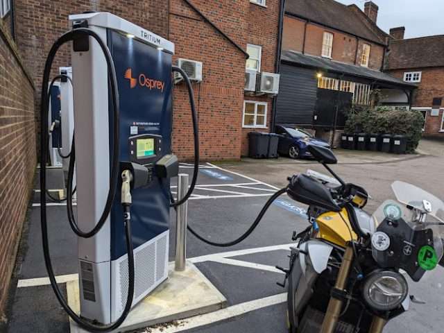 Osprey Charging Station in Welwyn United Kingdom of Great Britain and Northern Ireland