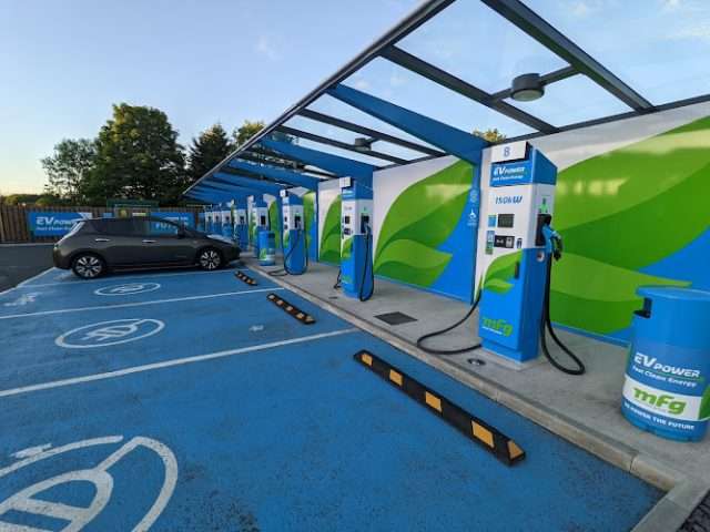 MFG Charging Station in Wigan United Kingdom of Great Britain and Northern Ireland