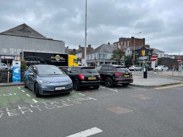 ESB Charging Station in Enniskillen United Kingdom of Great Britain and Northern Ireland