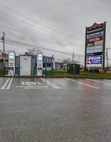 EVgo Charging Station in Conshohocken Pennsylvania