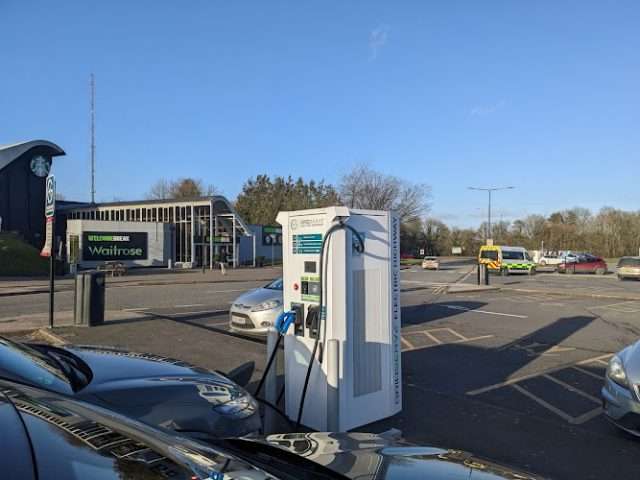 GRIDSERVE Charging Station in Hungerford United Kingdom of Great Britain and Northern Ireland