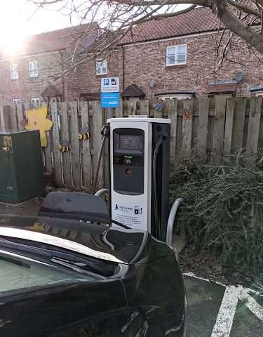 bp pulse Charging Station in York United Kingdom of Great Britain and Northern Ireland