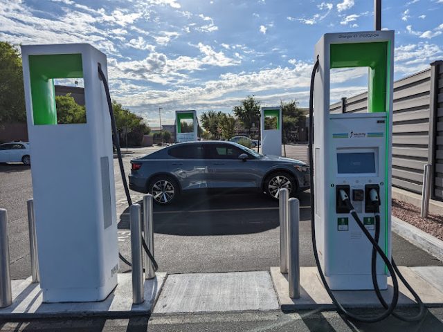 Electrify America Charging Station in Glendale Arizona