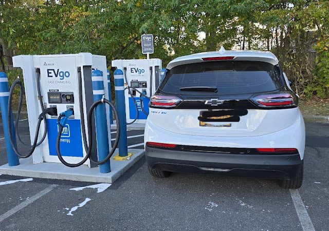EVgo Charging Station in Shirley New York