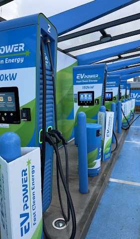 MFG Charging Station in Manchester United Kingdom of Great Britain and Northern Ireland