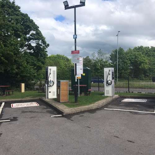 InstaVolt Charging Station EV Charging Station at McDonalds McDonald's