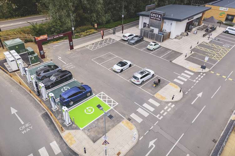GRIDSERVE Charging Station EV Charging Station at Abbey Retail Park