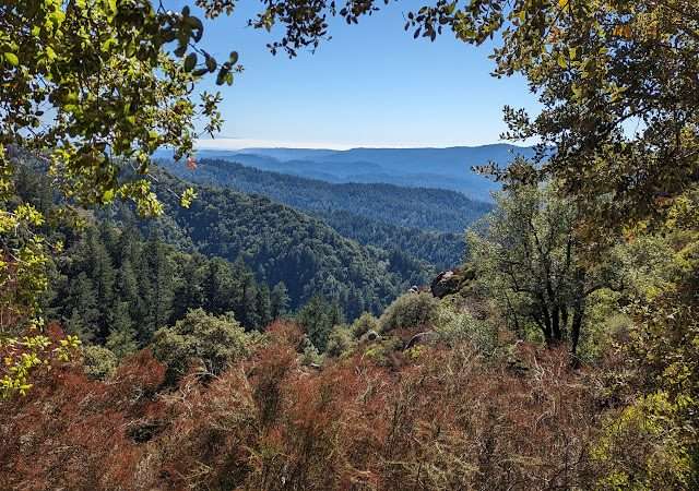 Castle Rock State Park in Los Gatos California