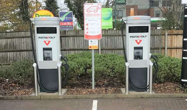 InstaVolt Charging Station in Solihull United Kingdom of Great Britain and Northern Ireland