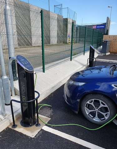 Pod Point Charging Station in Whitby United Kingdom of Great Britain and Northern Ireland