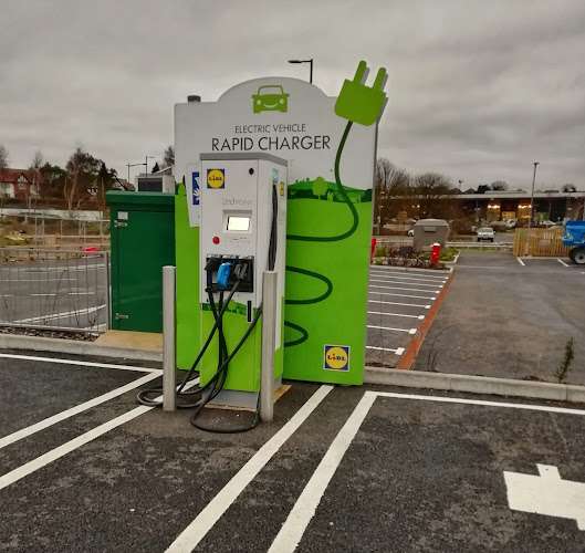 Lidl Charging Station EV Charging Station at White Rock Wy