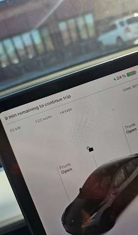 Tesla Supercharger in Stuarts Draft Virginia