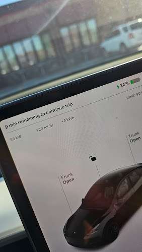 Tesla Supercharger EV Charging Station at Sheetz