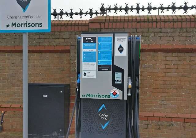GeniePoint Charging Station in Beverley United Kingdom of Great Britain and Northern Ireland