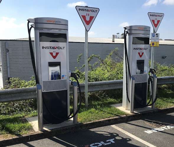 InstaVolt Charging Station EV Charging Station at Transit Way