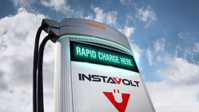 InstaVolt Charging Station in Abingdon United Kingdom of Great Britain and Northern Ireland