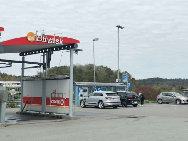 Circle K Charging Station in Arendal Norway 4846