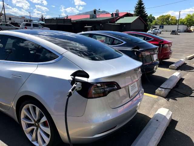 Tesla Destination Charger in Helena Montana