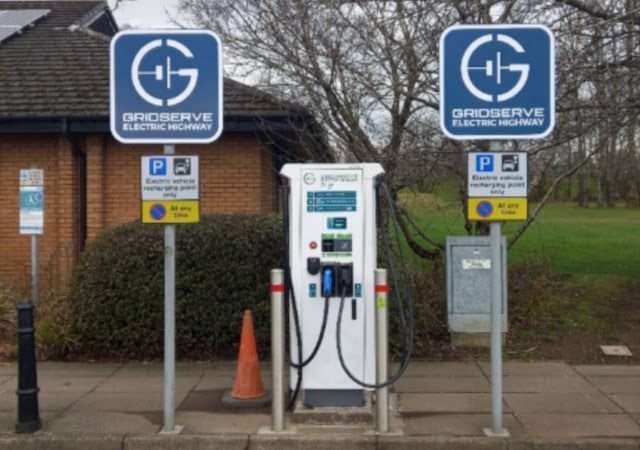GRIDSERVE Charging Station in Lanarkshire United Kingdom of Great Britain and Northern Ireland