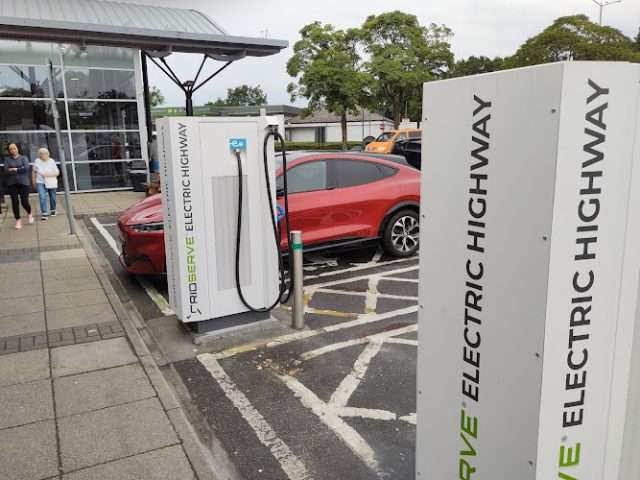 GRIDSERVE Charging Station in Chorley United Kingdom of Great Britain and Northern Ireland