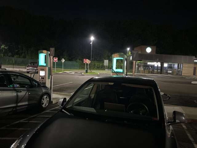 Applegreen Electric Charging Station in Milford Connecticut