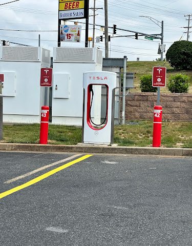 Tesla Supercharger in Abingdon Maryland