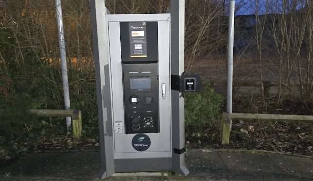GeniePoint Charging Station in Hinckley United Kingdom of Great Britain and Northern Ireland