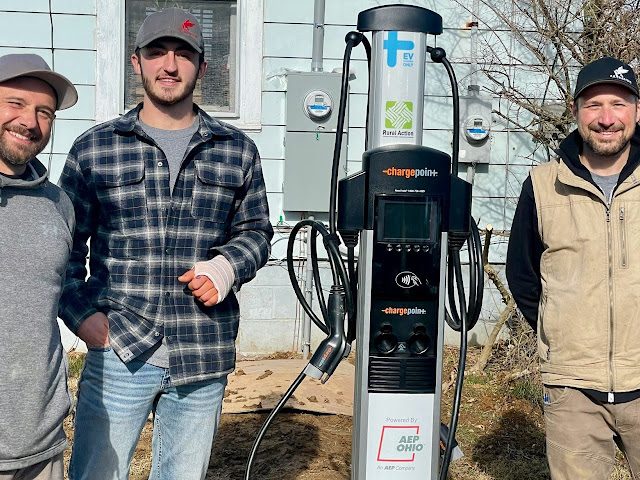 ChargePoint Charging Station in The Plains Ohio