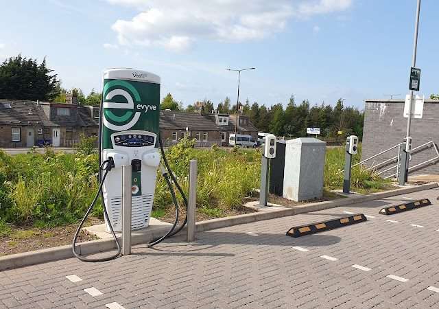 evyve Charging Station in Loanhead United Kingdom of Great Britain and Northern Ireland