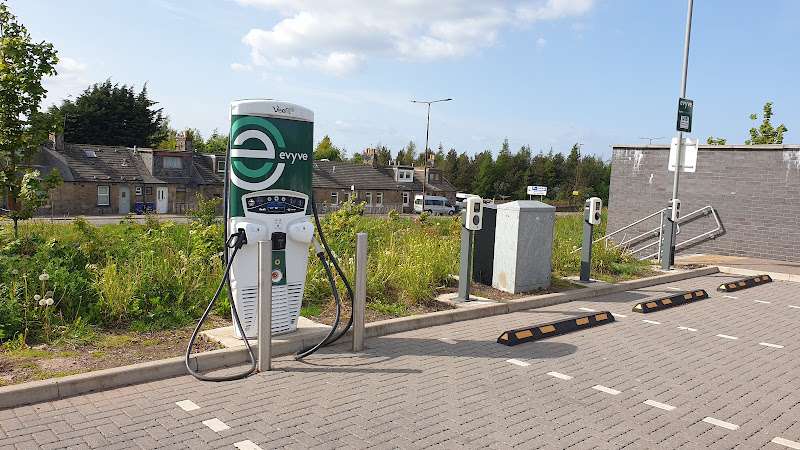 evyve Charging Station EV Charging Station at Straiton Retail Park