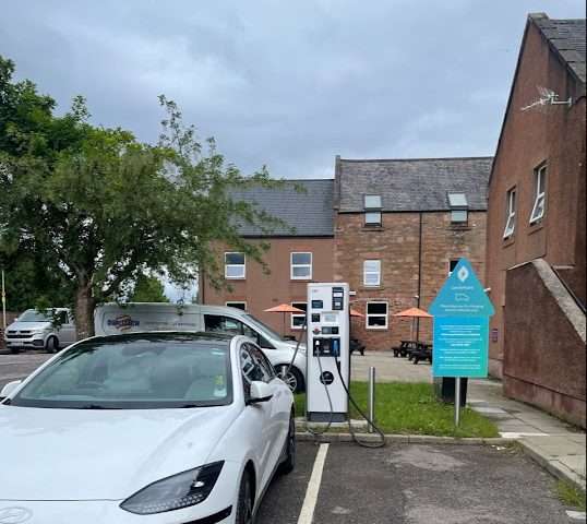 GeniePoint Charging Station in Inverness United Kingdom of Great Britain and Northern Ireland