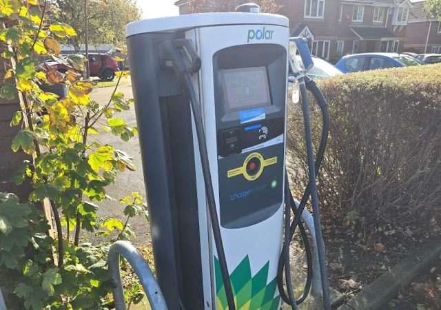 bp pulse Charging Station in Blackpool United Kingdom of Great Britain and Northern Ireland