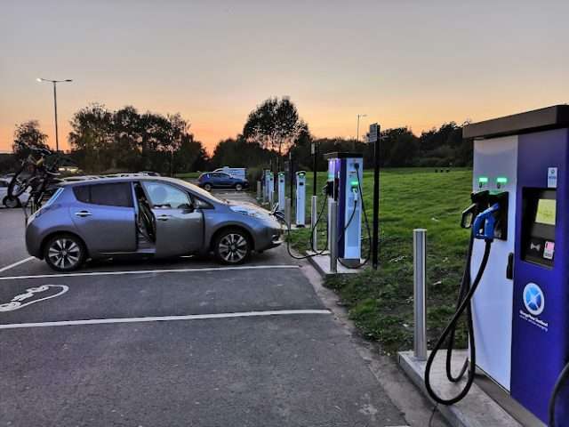 ChargePlace Charging Station in Motherwell United Kingdom of Great Britain and Northern Ireland