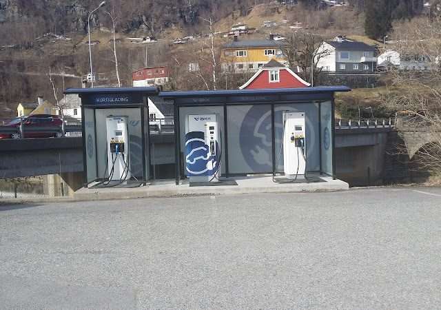 Eviny Charging Station in Norheimsund Norway 5600