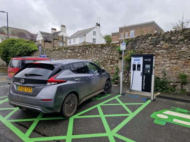 SWARCO Charging Station in Llangefni United Kingdom of Great Britain and Northern Ireland