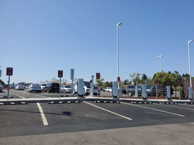 Tesla Supercharger in Watsonville California
