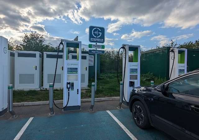 GRIDSERVE Charging Station in Wetherby United Kingdom of Great Britain and Northern Ireland