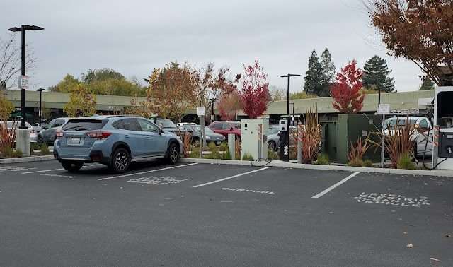 Blink Charging Station in Palo Alto California