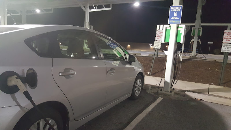 Electric Vehicle Charging Station EV Charging Station at 330 N George St.