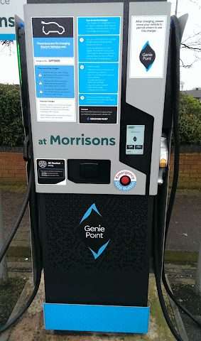 GeniePoint Charging Station in Birmingham United Kingdom of Great Britain and Northern Ireland
