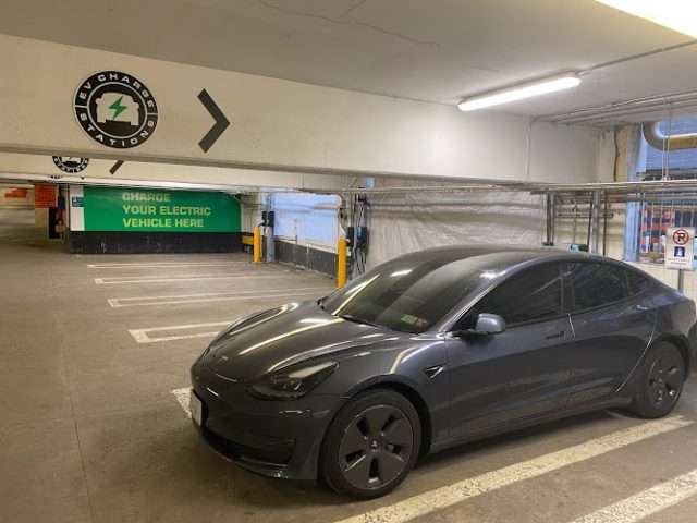 FLO Charging Station in Toronto Ontario Canada