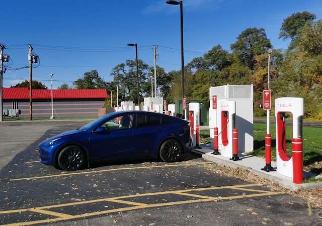 Electrify America Charging Station in Fredonia New York