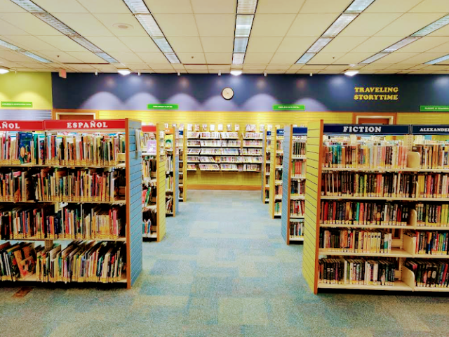 Redwood City Public Library in Redwood City California