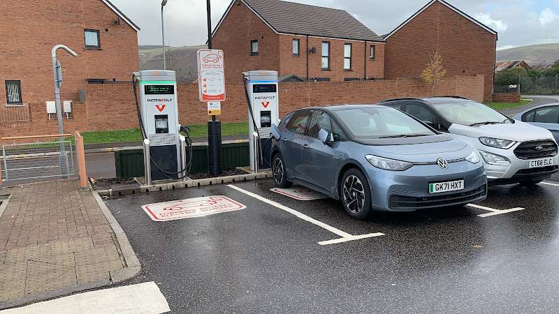 InstaVolt Charging Station EV Charging Station at McDonald's