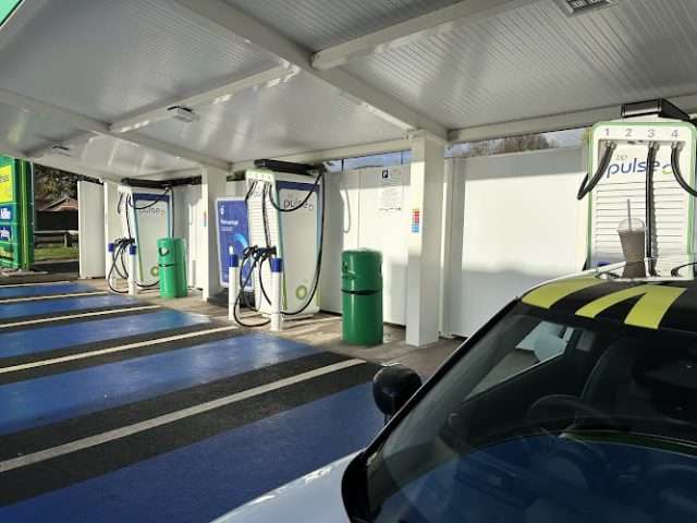 bp pulse Charging Station in Newcastle United Kingdom of Great Britain and Northern Ireland