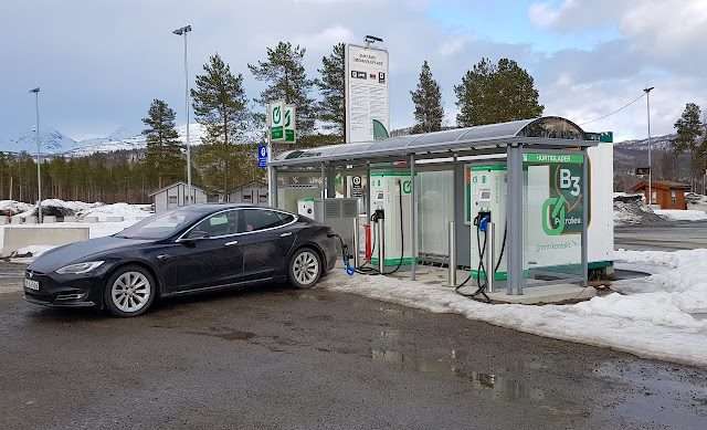 Circle K Charging Station in Moen Norway 9321