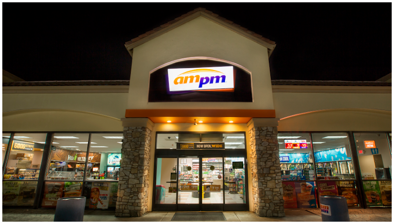 ampm EV Charging Station at 16081 Bear Valley Rd