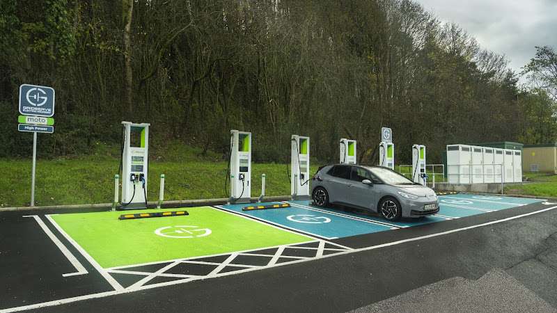 GRIDSERVE Charging Station EV Charging Station at Jct