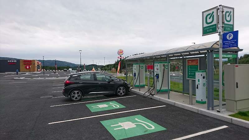 Circle K Charging Station EV Charging Station at Kolomoen 920