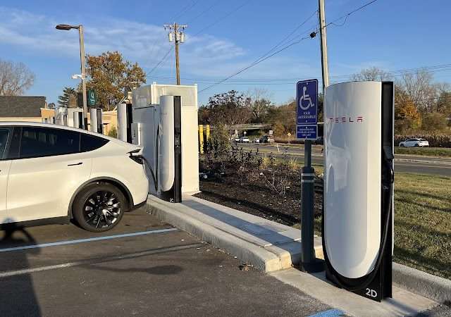 Tesla Supercharger in Glenmont New York
